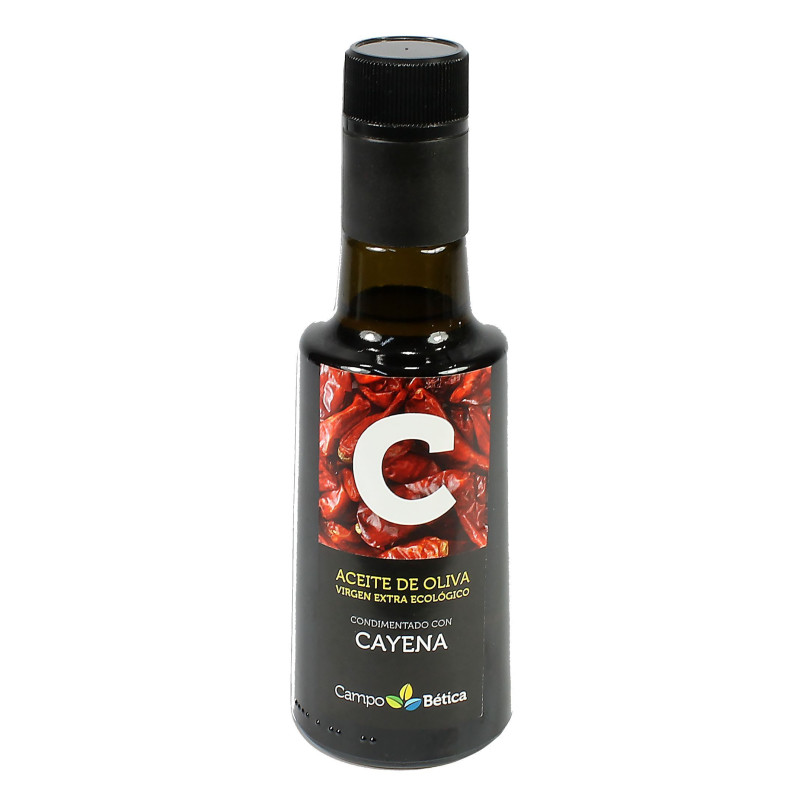 Aceite oliva v.e. bio condimentado  cayena 250ml