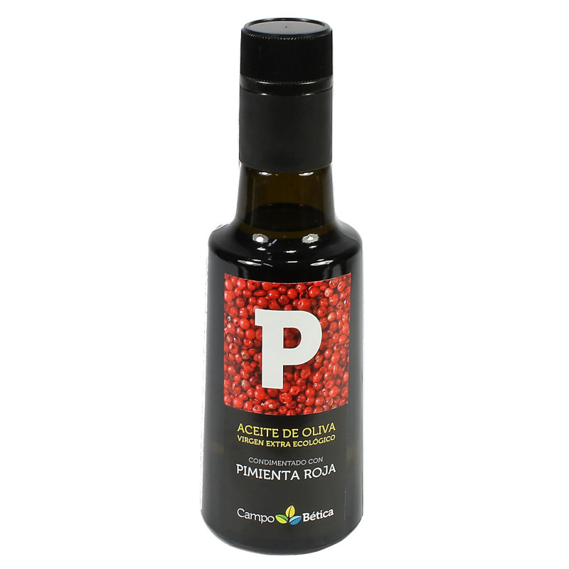 Aceite oliva v.e. bio condimentado  pimienta 250ml