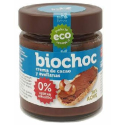 Biochoc avellanas bio 0% azucares añadidos 200gr