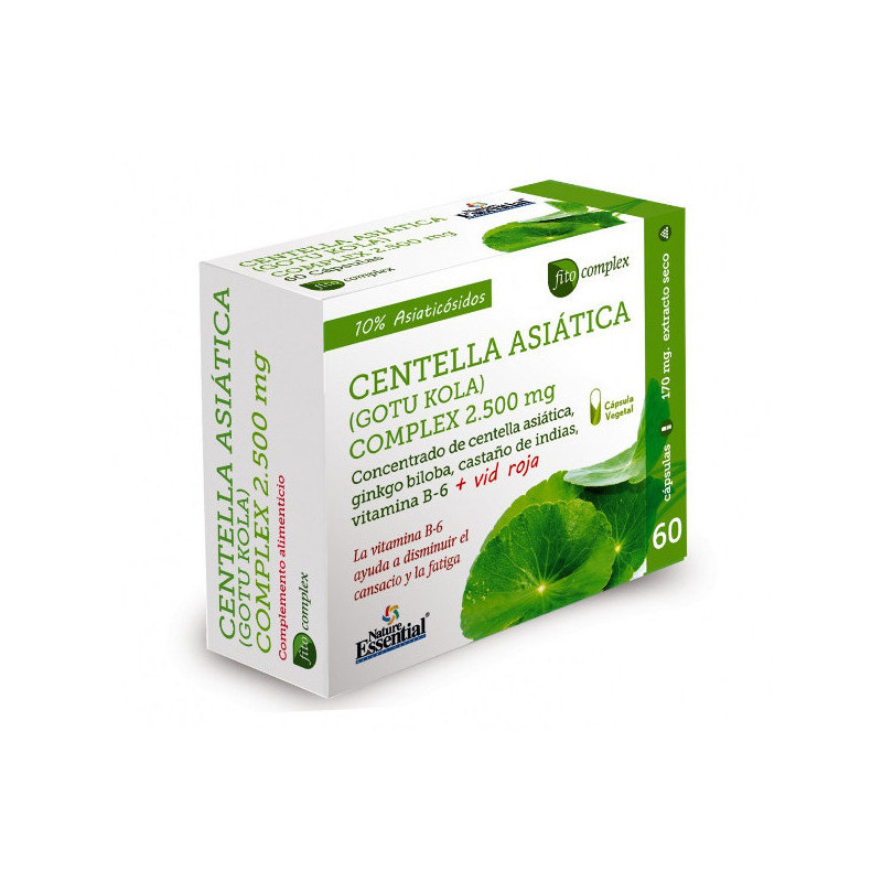 Ne centella asiatica complex 2500mg  60 cap