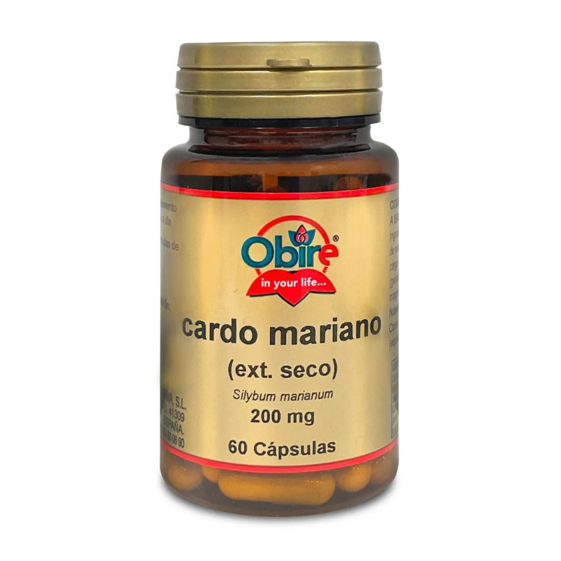 Cardo mariano 200mg (ext seco) 60 cápsulas