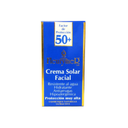Crema solar facial spf 50  y  tubo 80ml