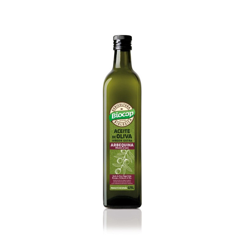 Aceite oliva virgen extra arbequina biocop 750 ml