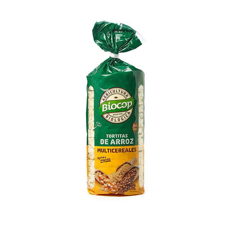 Tortitas arroz multicereal biocop 200 g