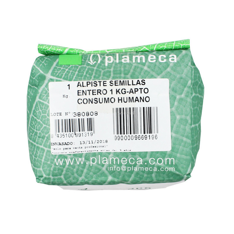 Alpiste semillas entero 1 kg (apto consumo humano)