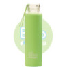 Botella bbo verde borosilicato con silicona 550 ml.  irisana