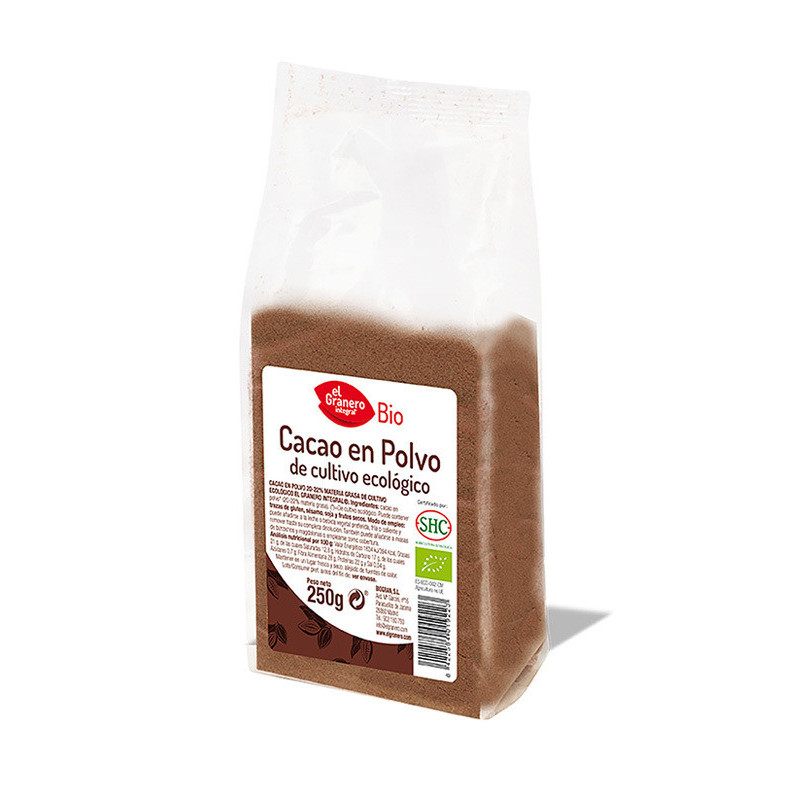 Cacao en polvo 20-22% materia grasa bio 250 g