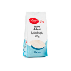 Harina de arroz integral bio 500 g