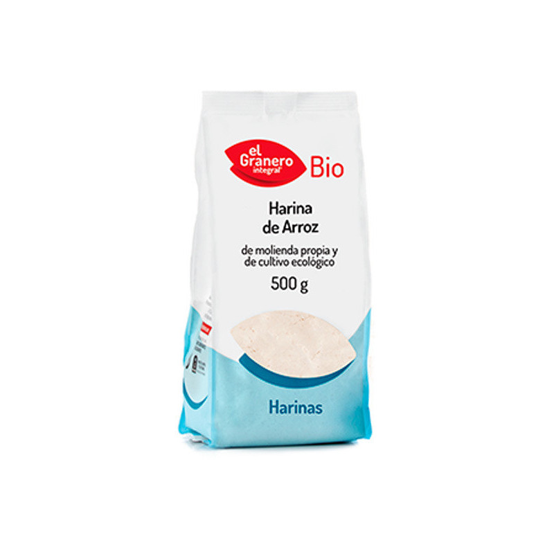 Harina de arroz integral bio 500 g