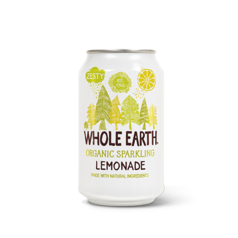 Refresco de limon bio 330 ml -whole earth