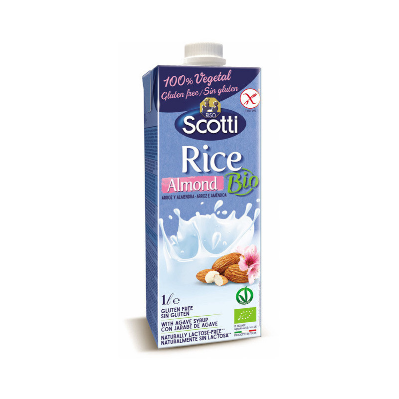 Scotti bebida bio arroz y almendra 1l