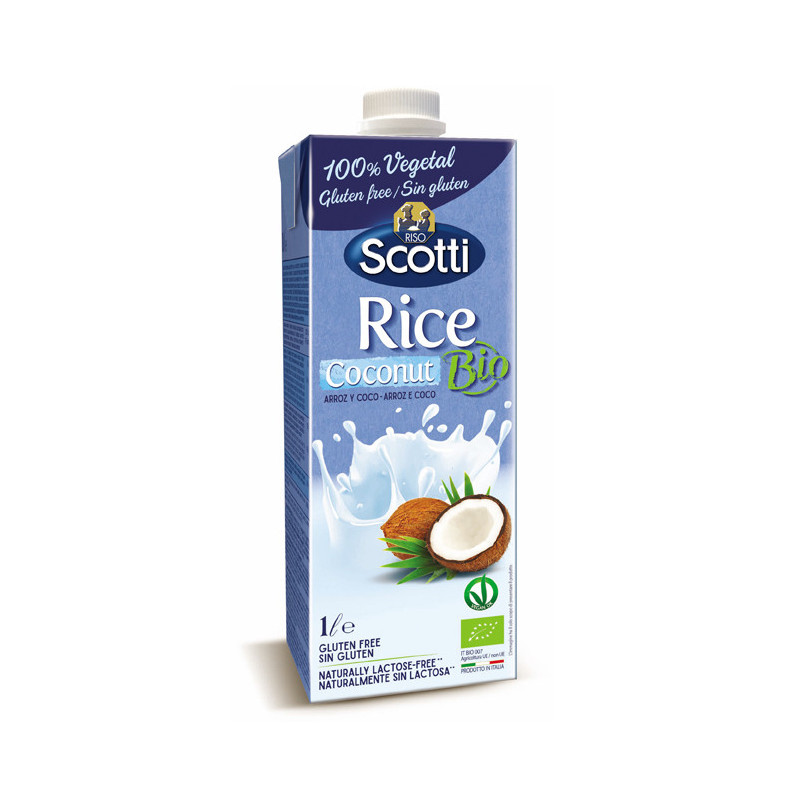 Scotti bebida bio arroz y coco 1l