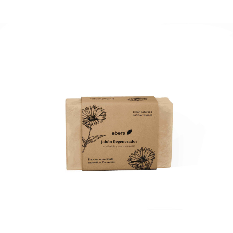 Jabon tratamiento regenerador 100gr (calendula y rosa mosqueta)