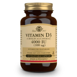 Vitamina d3 4000 ui 100mcg. 120 comp masaticables