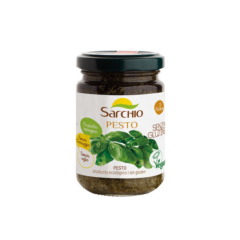 Salsa pesto verde bio 130gr