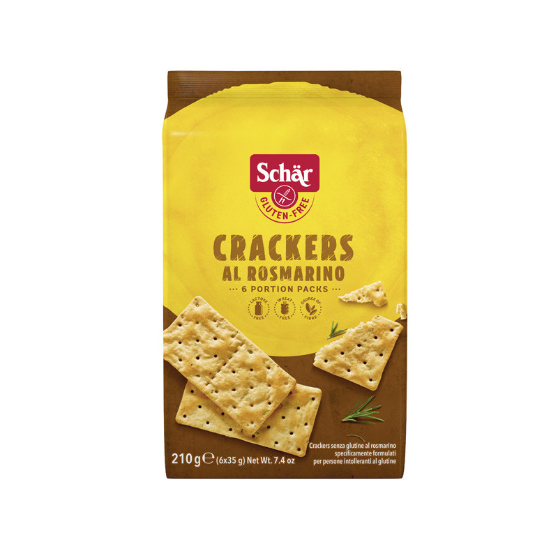 Crackers al rosmarino 210g schar