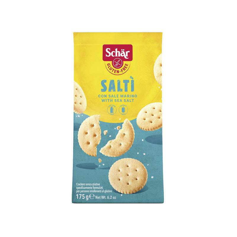 Crackers salti 175g schar