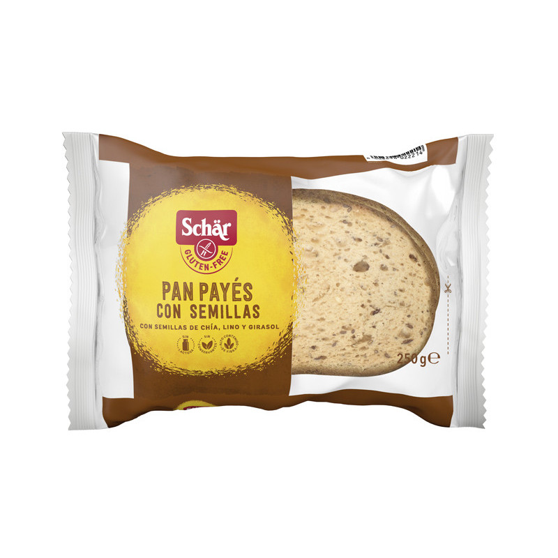 Pan payes con semillas 250g schär