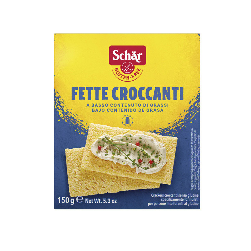 Tostadas crujientes fette croccanti 150g schär