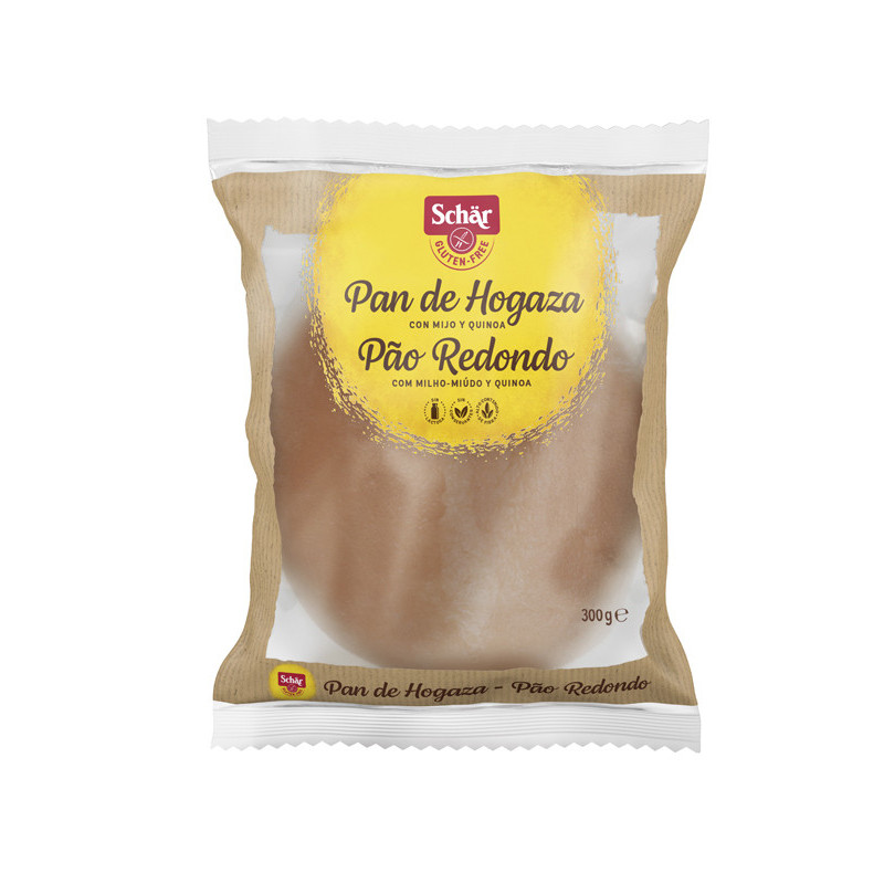 Pan de hogaza redondo 300g schär