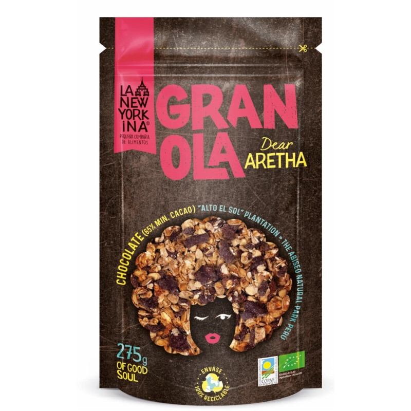 Granola bio aretha choco 275 gr