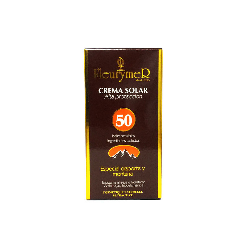 Crema solar facial montaña spf 50 tubo 80ml