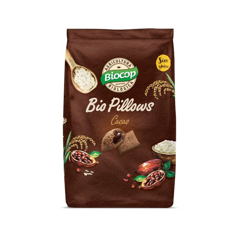 Biopillows cacao sin gluten biocop 300 g