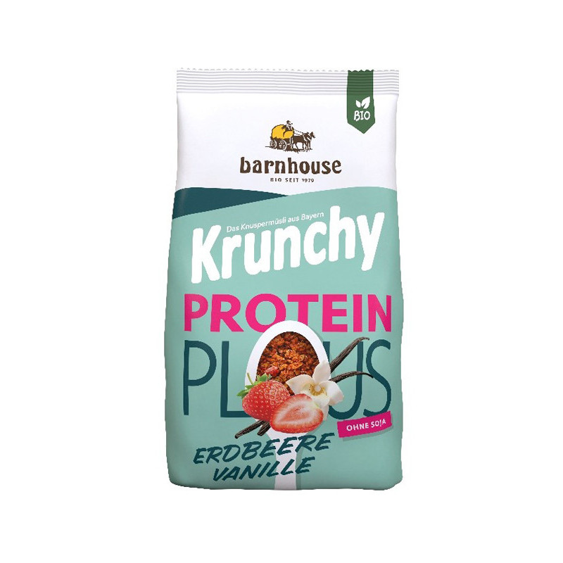 Muesli krunchy protein plus fresa vainilla 325 g