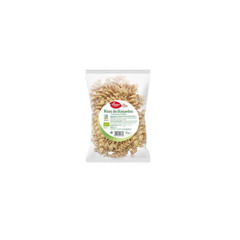 Rizos de guisantes bio 70 g