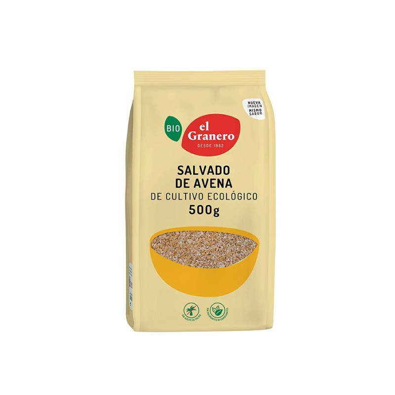 Salvado de avena bio 500 g