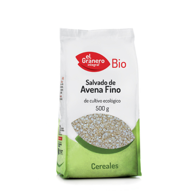 Salvado de avena fino bio 500 g