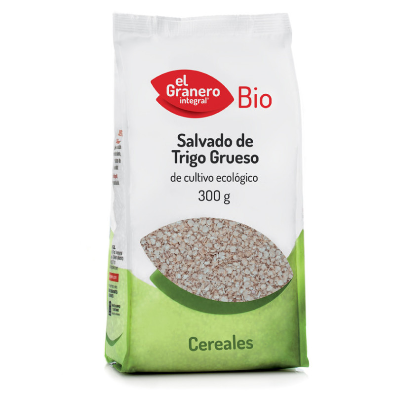 Salvado de trigo grueso bio 300 g