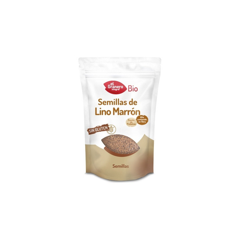 Semillas de lino marron bio 400g