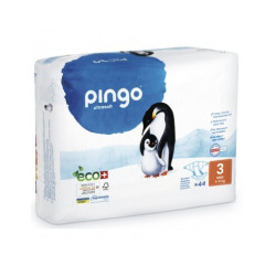 Pañales ecológicos pingo talla 3 mini (44und)