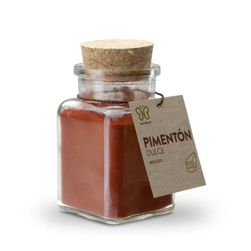 Pimentón dulce  bio gourmet b.c 85  gr.