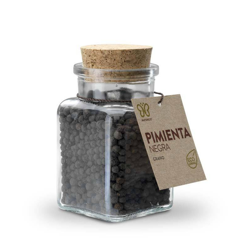 Pimienta negra grano bio gourmet bc 75 gr.