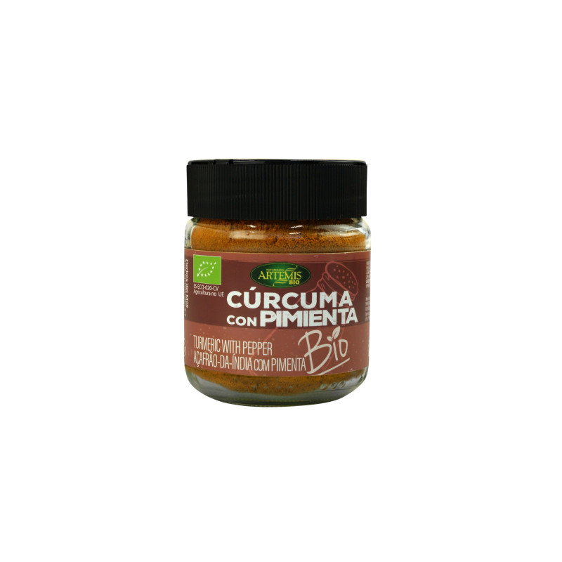 Curcuma con pimienta bio 80 g