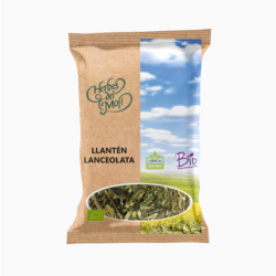 Bolsas de llantén lanceolata hojas eco 30g