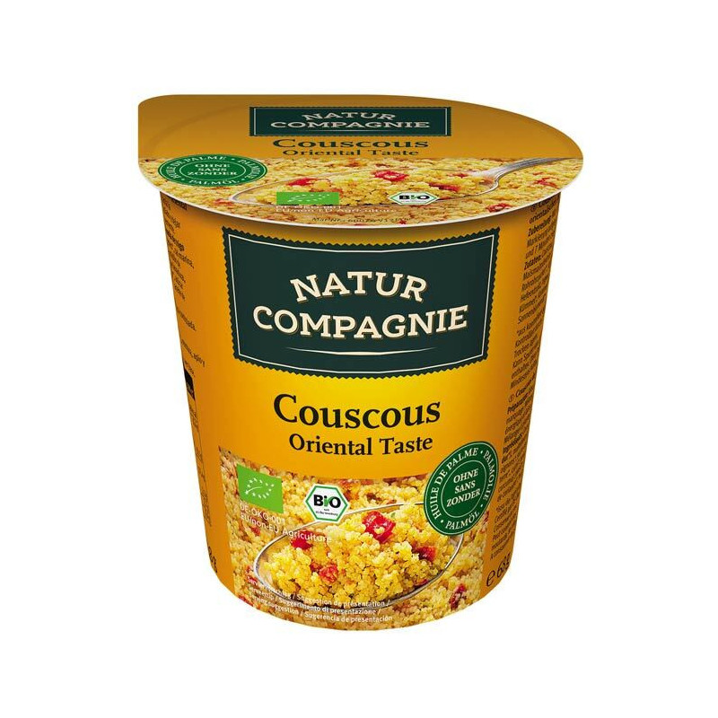 Vaso couscous oriental instantaneo bio 68g