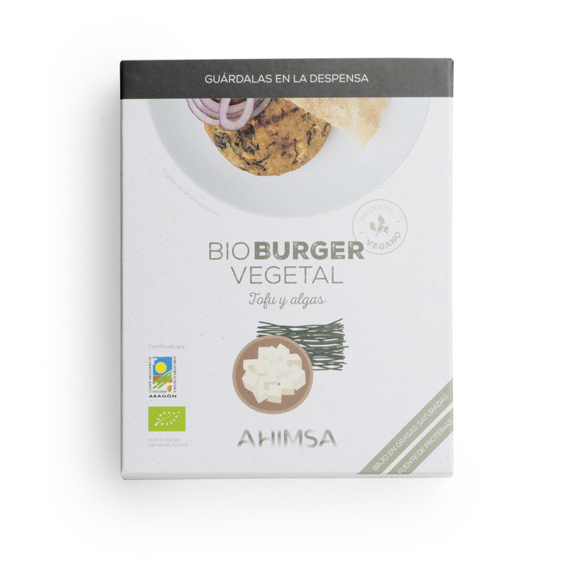 Hamburguesa  vegetal tofu wakame bio ld 160g