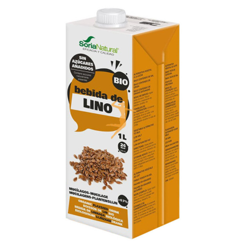 Bebida de lino bio 1 l