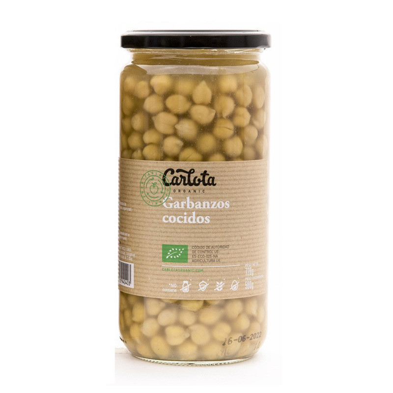 Garbanzos cocidos 720gr