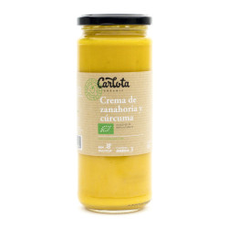 Crema de zanahoria y curcuma 450g