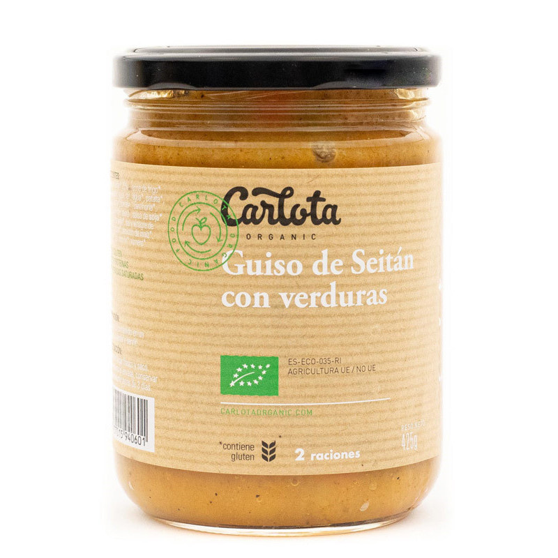 Guiso de seitan con verduras 425g eco