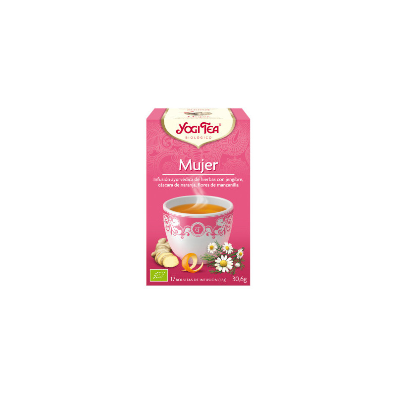 Yogi tea mujer bio 17 bolsitas