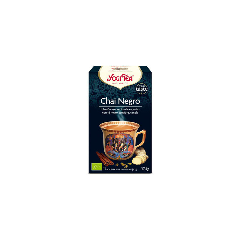 Yogi tea chai negro bio 17 bolsitas