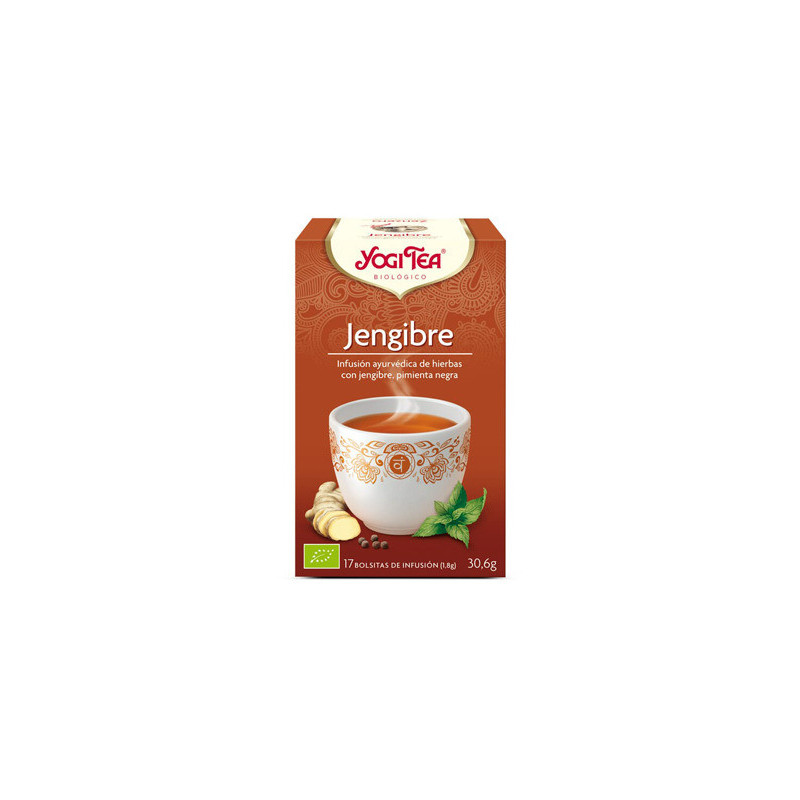 Yogi tea jengibre  bio 17 bolsitas