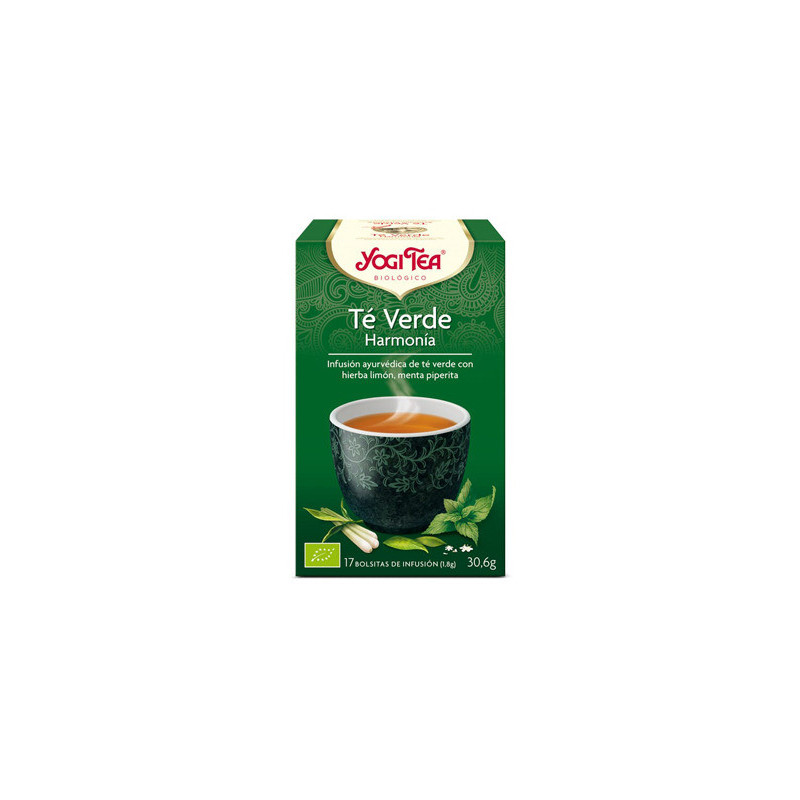 Yogi tea te verde harmonia  bio 17 bolsitas