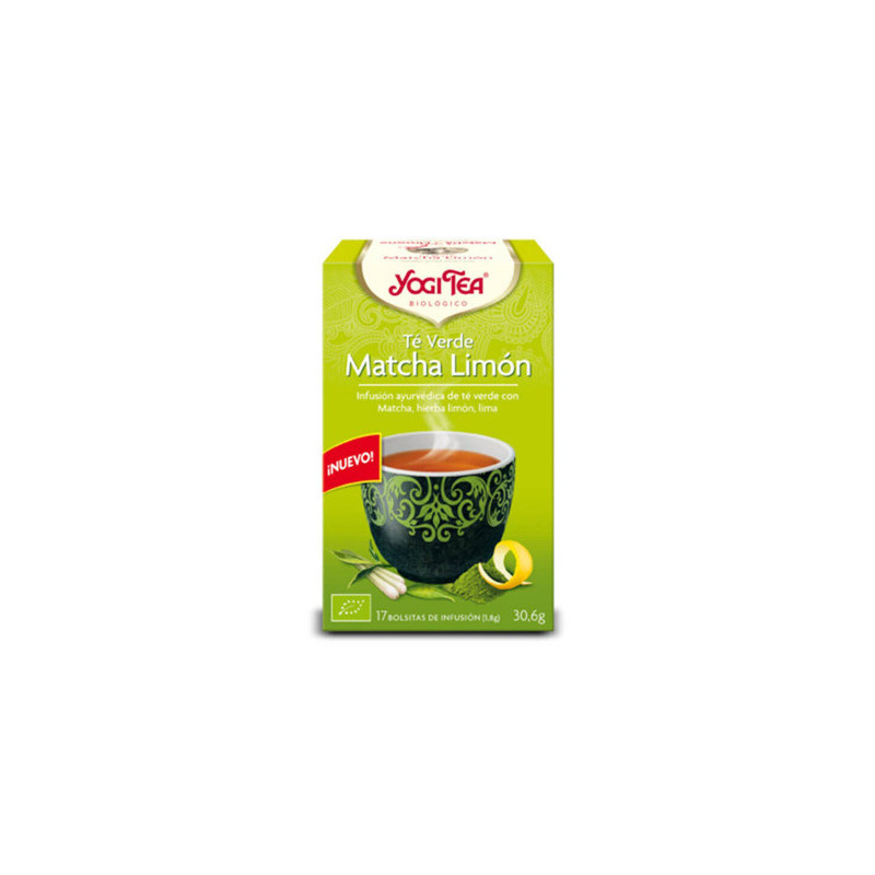 Yogi tea te verde matcha limon  bio 17 bolsitas