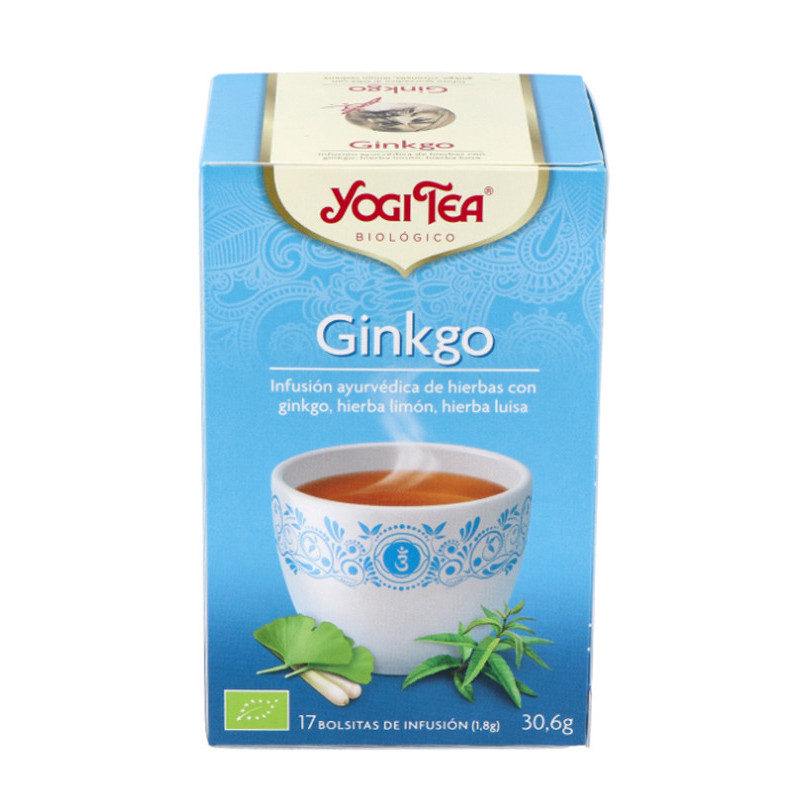 Yogi tea ginkgo  bio 17 bolsitas